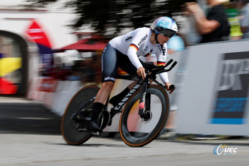 European Championships Munich 2022 - 2022 UEC Road Elite European Championships - Women's ITT - 17/08/2022 - Lisa Klein (GER) - photo Ivan Benedetto/UEC/SprintCyclingAgency?2022